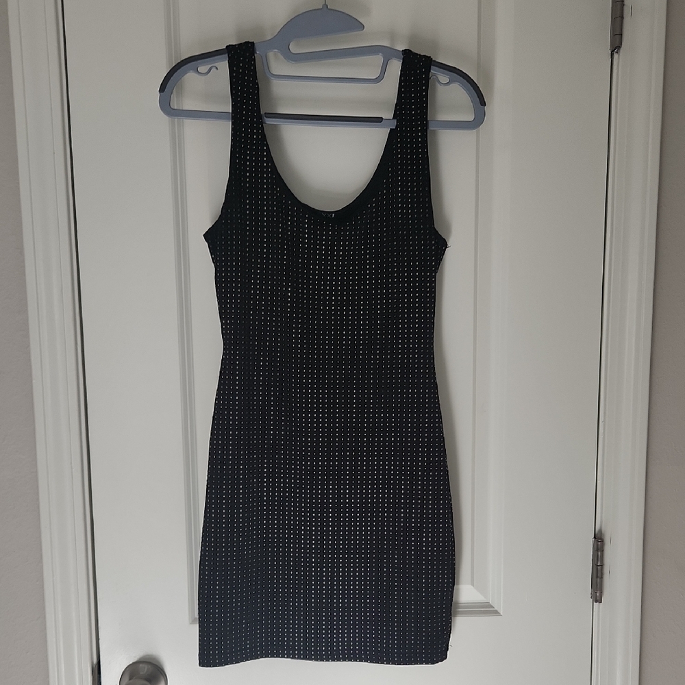 Forever 21 Black and White Mini Dress